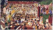 James Ensor Christ's Entry into Brussels oil painting